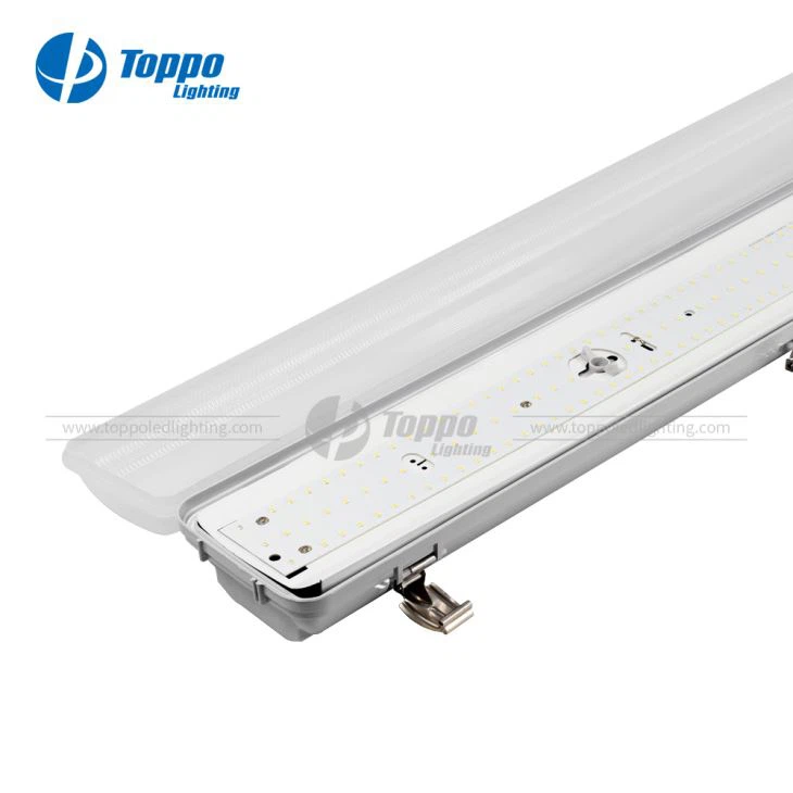 AC100-277V IP65 Vapor Light 100lm / w 125lm / w on-ofF 1-10V IK10 Anti-col·lisió