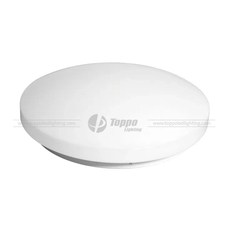 Control de interruptor pla de sostre rodó LED de llum LED LED de interior Flushmount 30W regulable 0-1600lm IP20